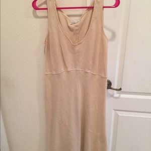 Loose casual linen dress